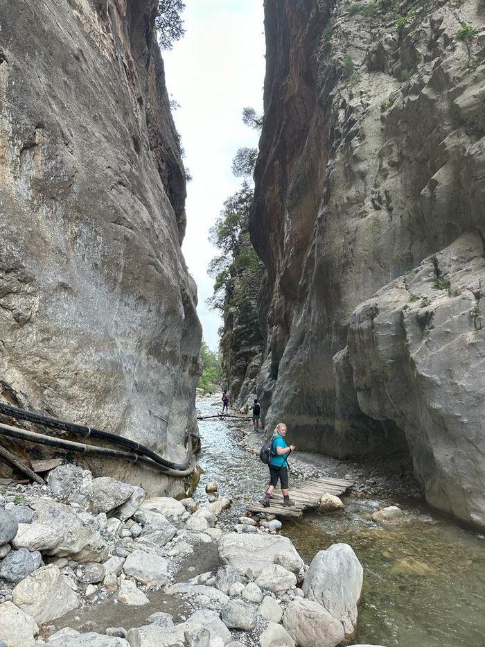 xgrec Samaria Gorge hike